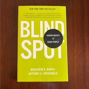 NEW nonfiction paperback New York Times bestseller - “Blind Spot”